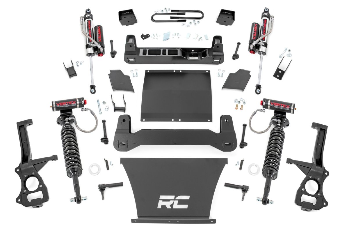 Chevrolet Silverado 1500 Suspension Lift Kit - Rough Country - 6 Inch Lift | Mono Leaf Rear | Vertex - '22-'24